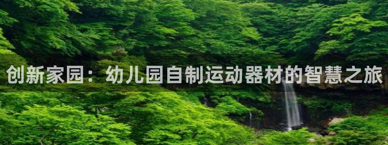 南宫大舞台官网下载软件：创新家园：幼儿园自制运动器材的智慧之